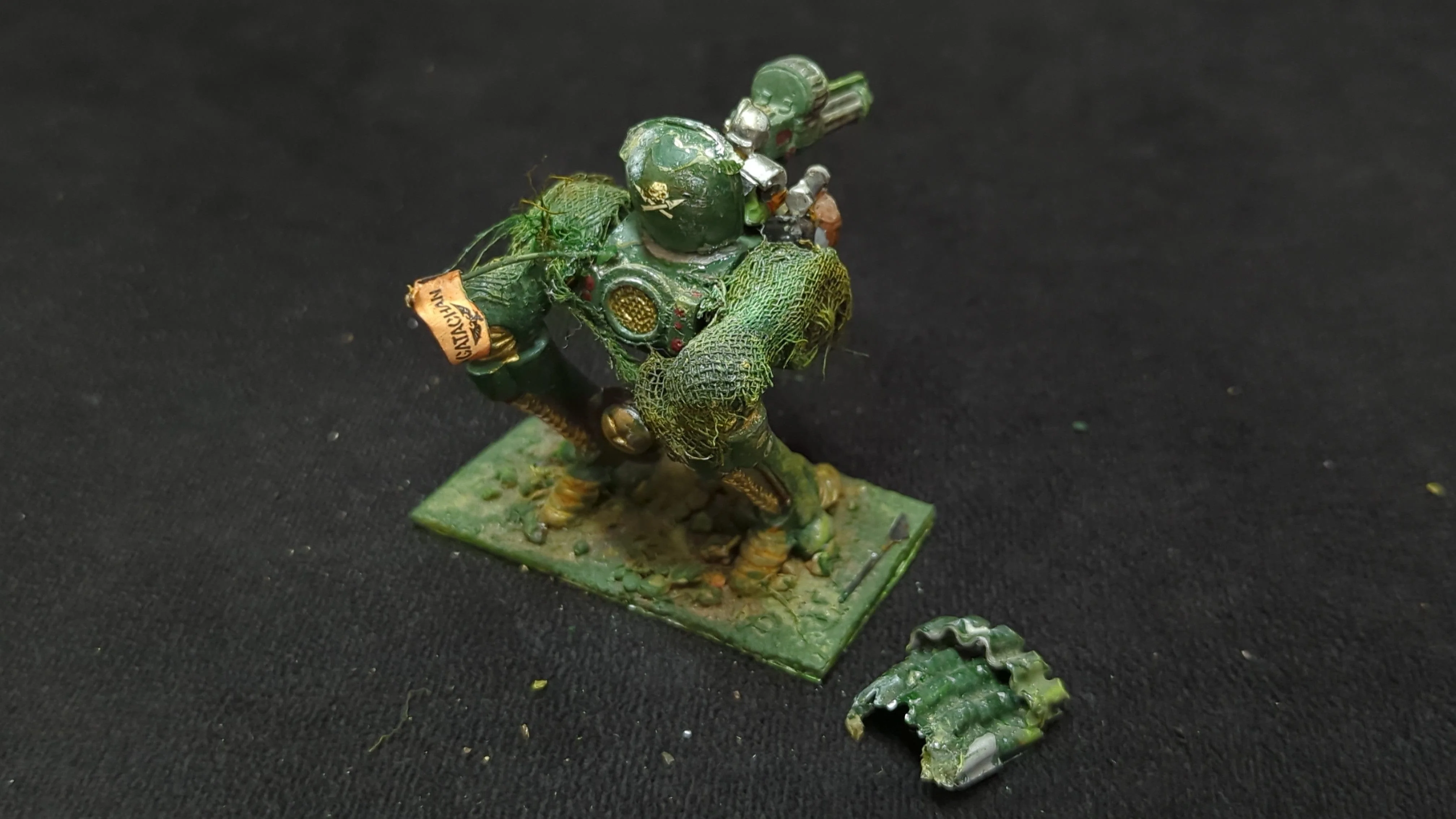 Warhammer 40k Old Astra Militarum Sentinel Proxy - Enigma War Raptor 1998 x1 OOP Painted - Image 2