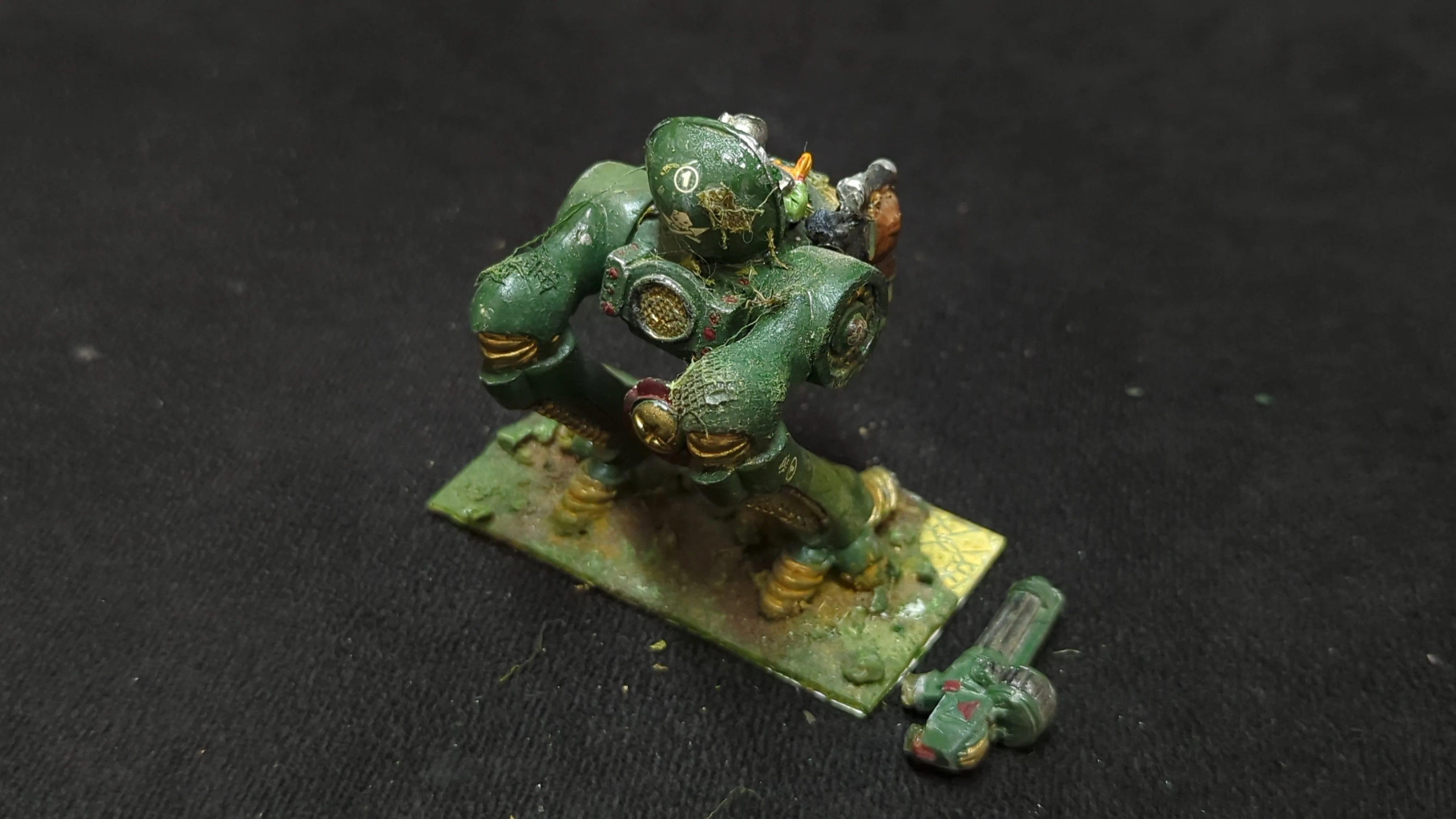 Warhammer 40k Old Astra Militarum Sentinel Proxy - Enigma War Raptor 1998 x1 OOP Painted - Image 2