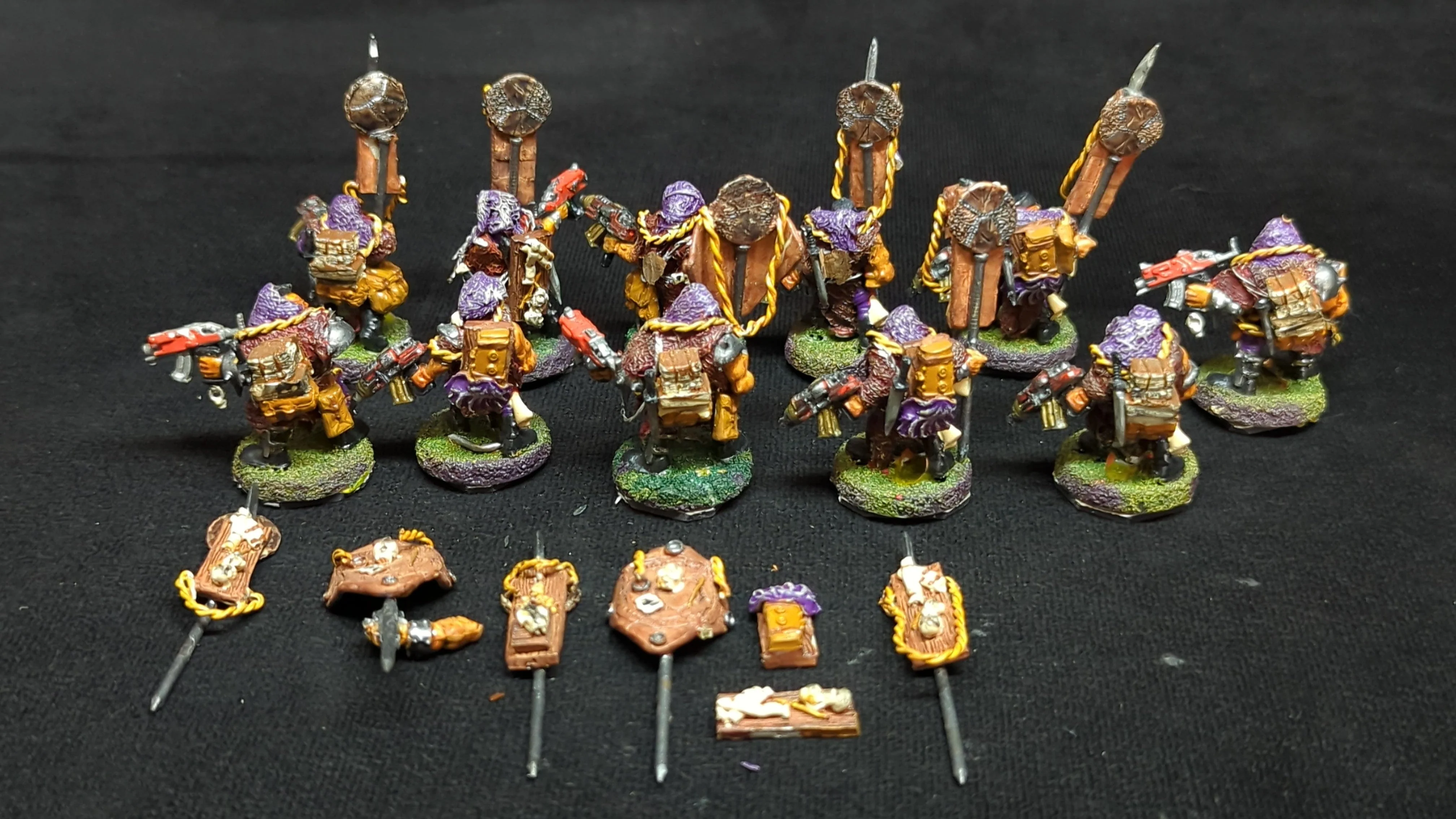 Warhammer 40k Space Marines Tactical Squad x11 OOP Painted - Image 2