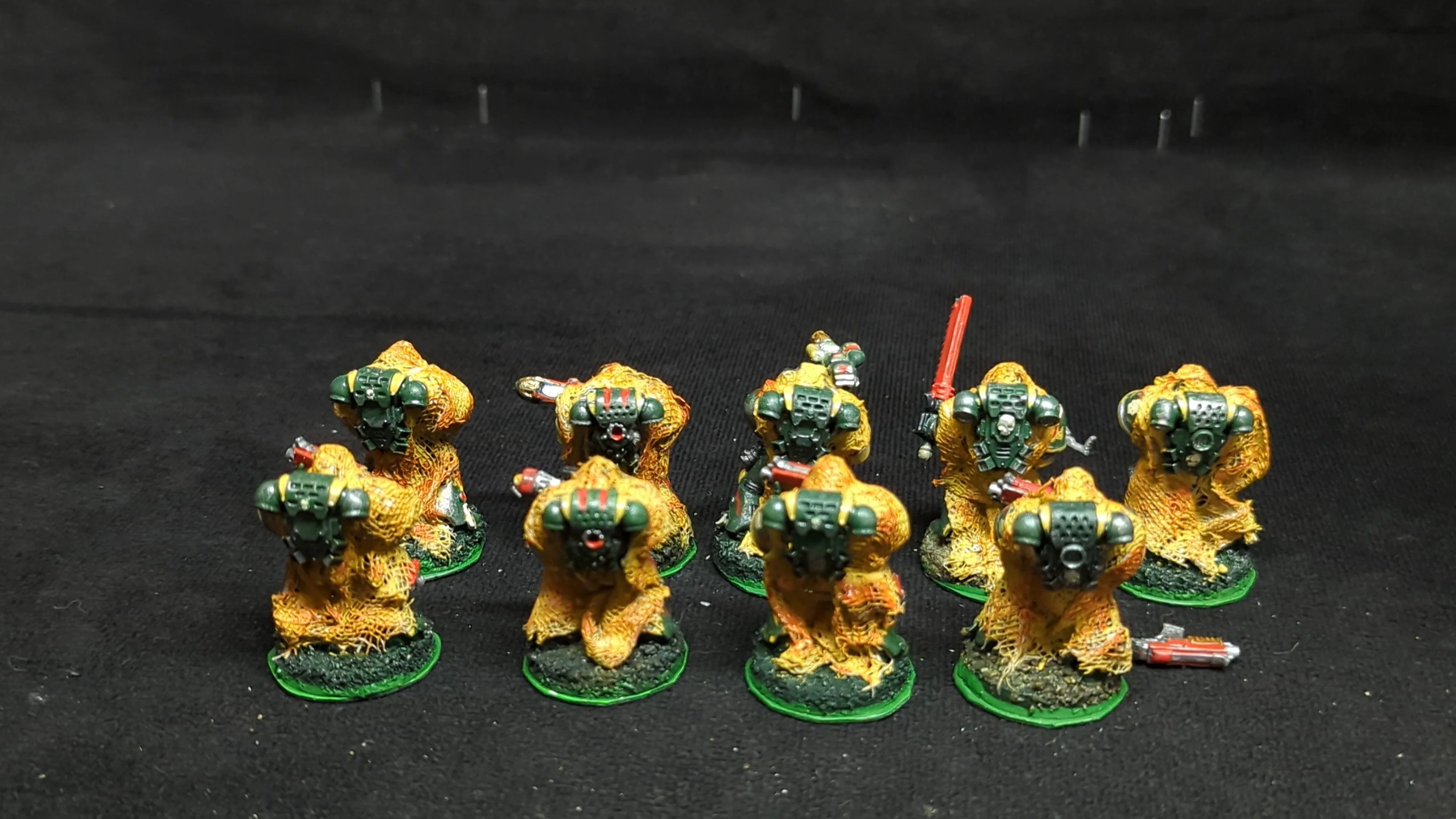 Warhammer 40k Space Marines Tactical Squad x9 OOP Painted - Image 2