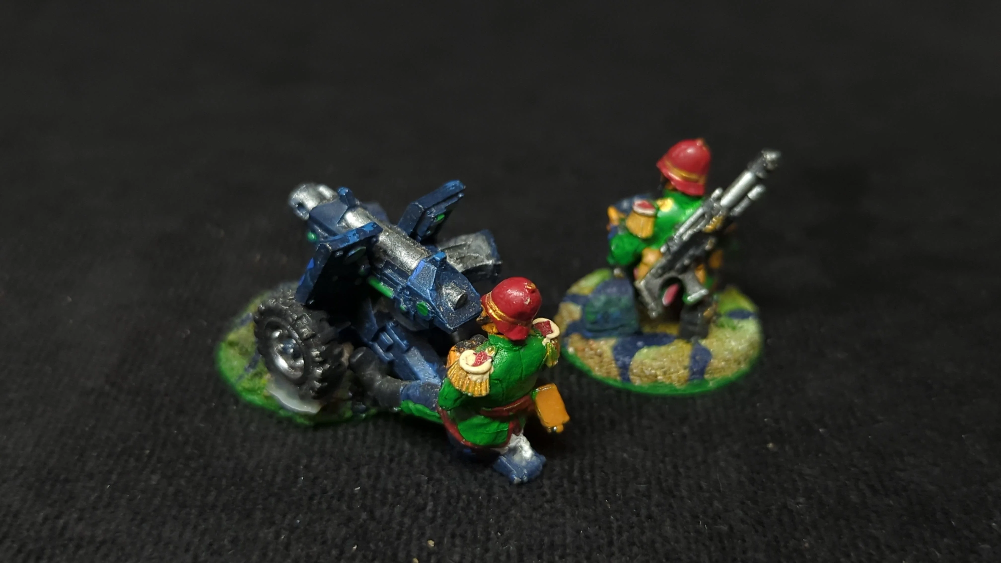 Warhammer 40k Astra Militarum Praetorian Heavy Bolter x2 OOP Painted - Image 2