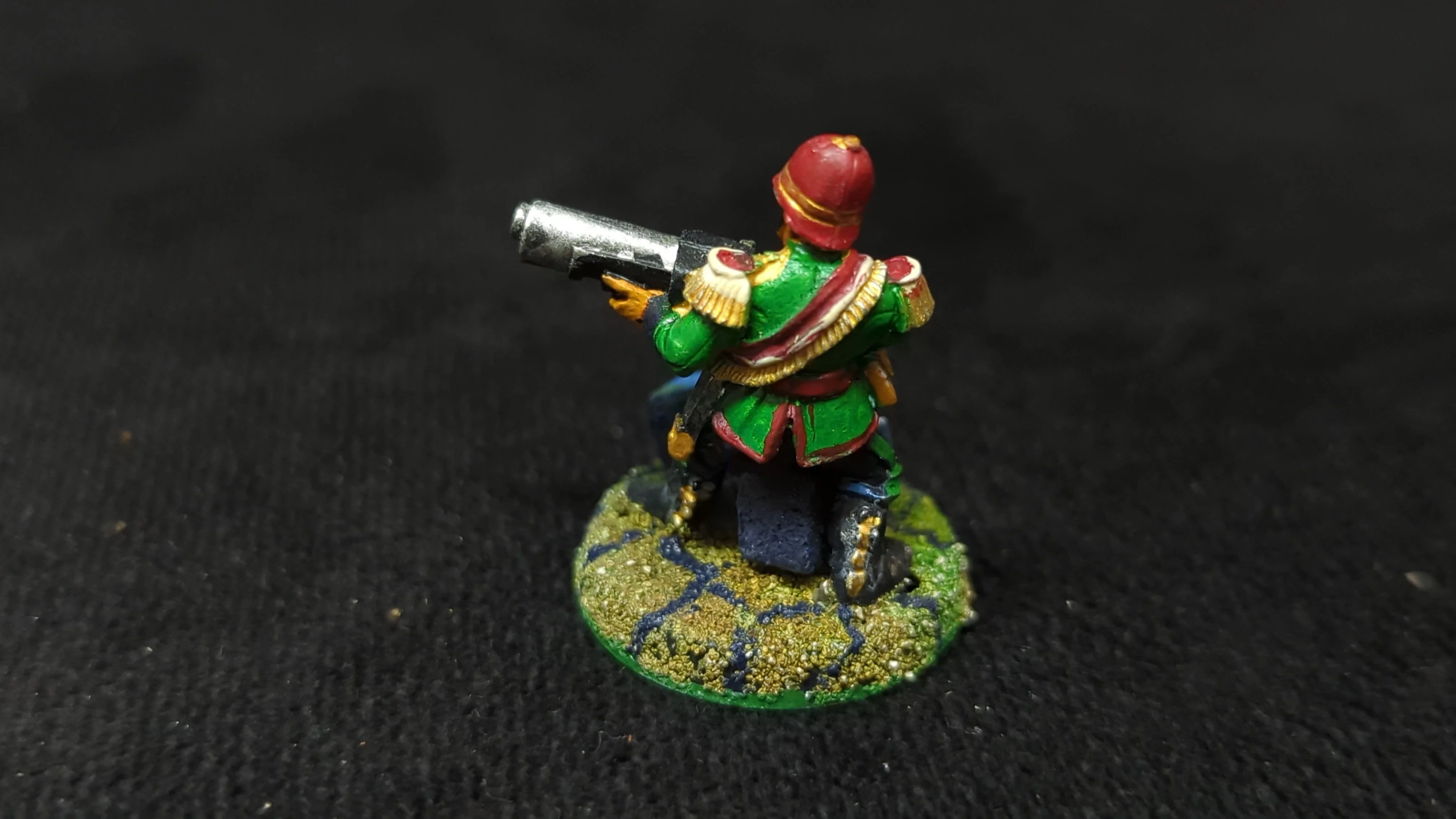 Warhammer 40k Astra Militarum Paetorian Guard with Grenade Launcher x1 OOP Painted - Image 2