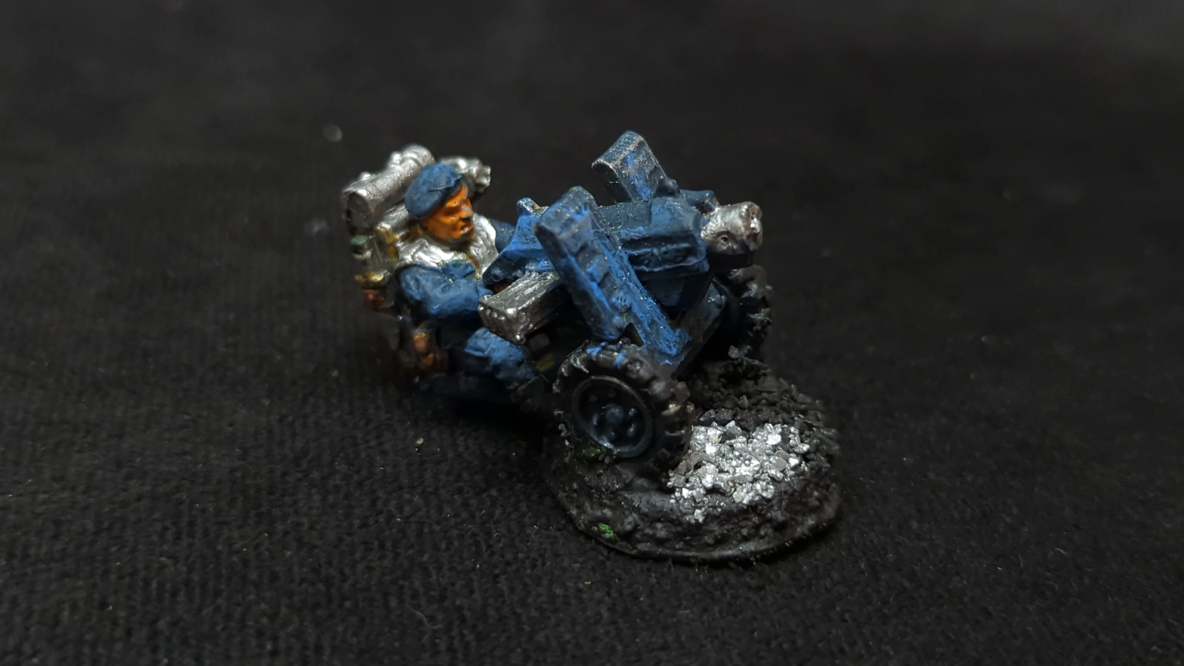Warhammer 40k Astra Militarum Beret Sormtroopers Autocannon x2 OOP Painted - Image 2