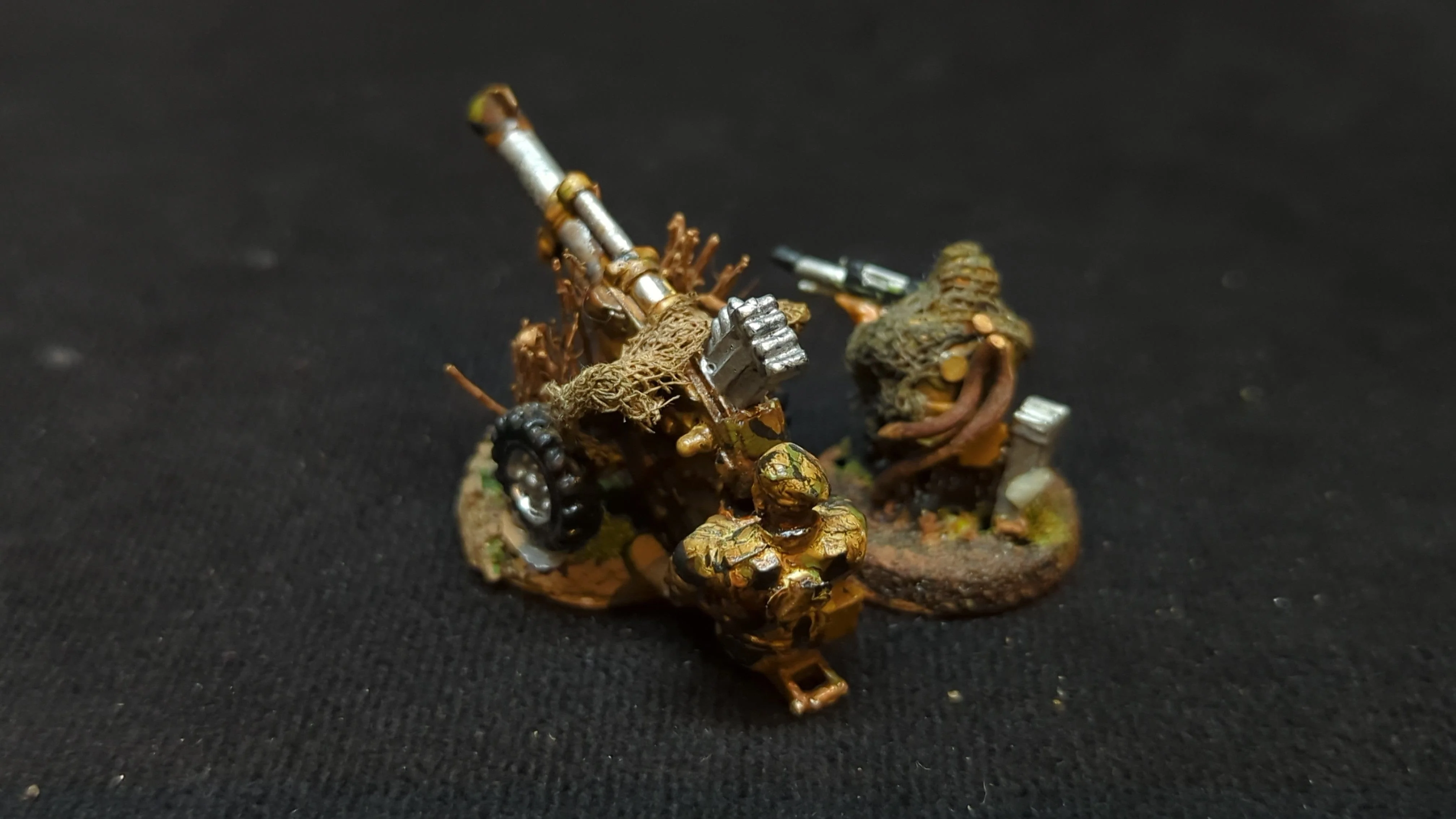 Warhammer 40k Astra Militarum Beret Stormtrooper Autocannon Squad x2 OOP Painted - Image 2