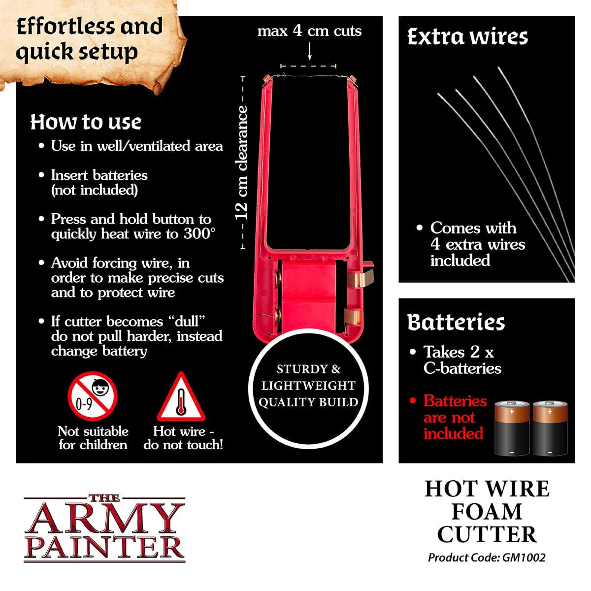 GAMEMASTER Hot Wire Foam Cutter - Image 3