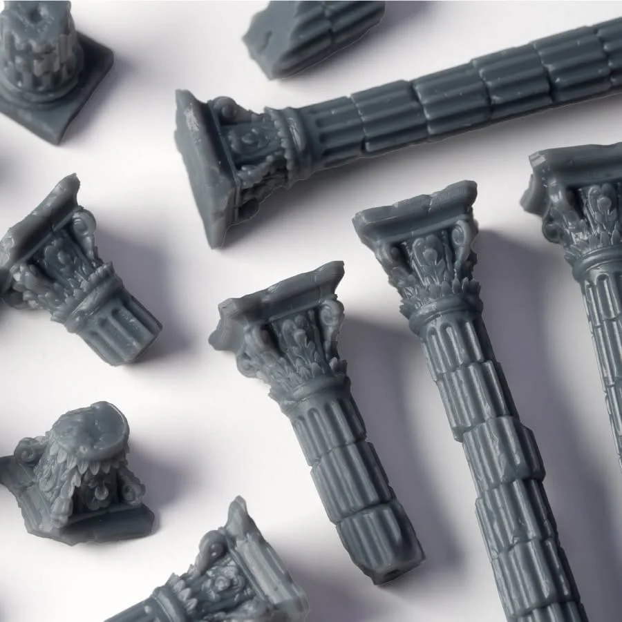 Gamer's Grass Basing Bits - Ancient Columns - Image 4