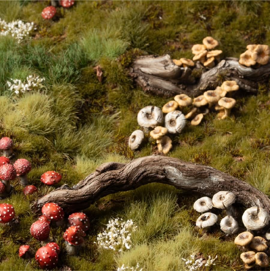 Gamer's Grass Basing Bits - Forest Mushrooms - Image 2