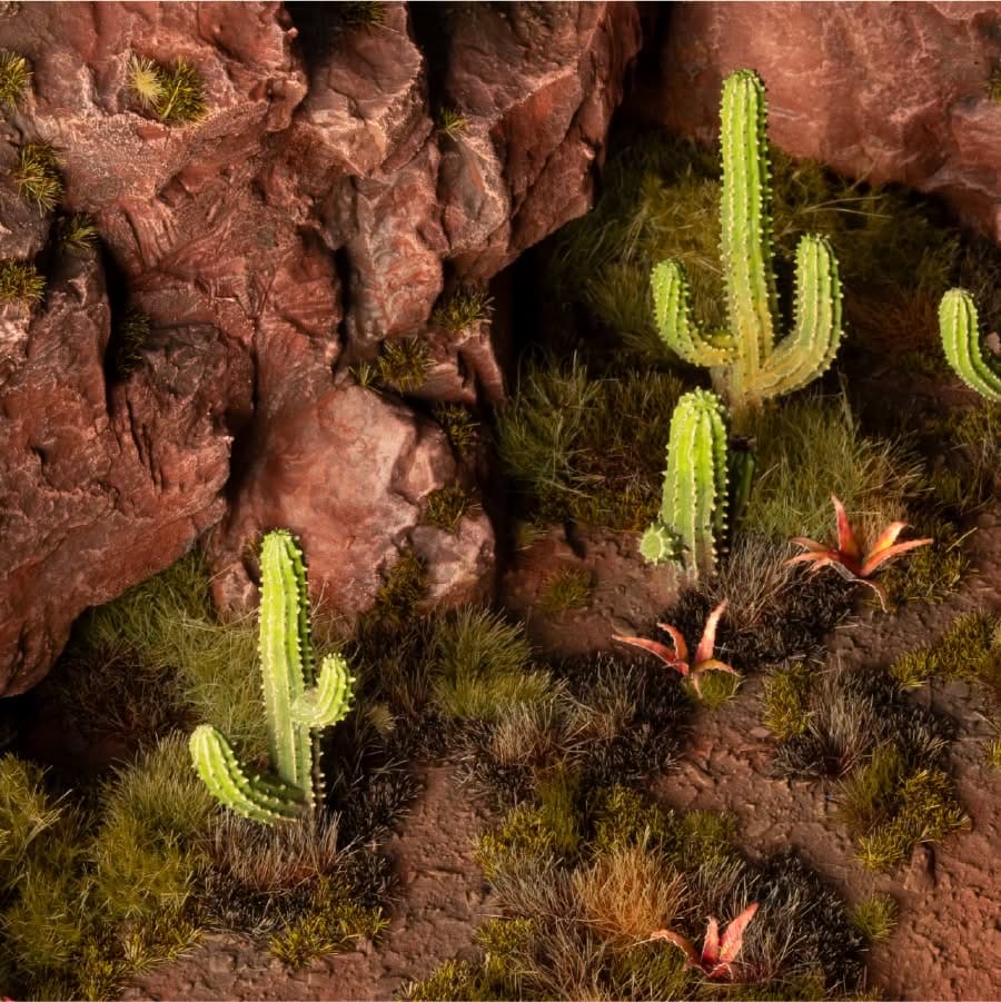 Gamer's Grass Basing Bits - Saguaro Cacti - Image 2