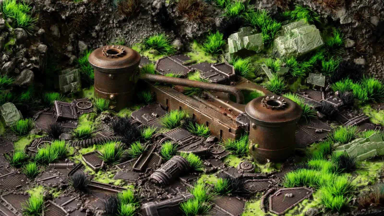 Gamer's Grass Basing Bits - Spaceship Corridor - Image 3