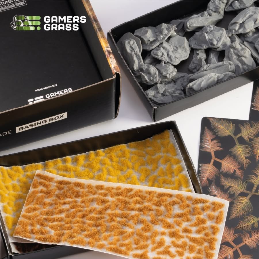 Gamer's Grass Basing Box -  Golden Autumn Glade - Image 3