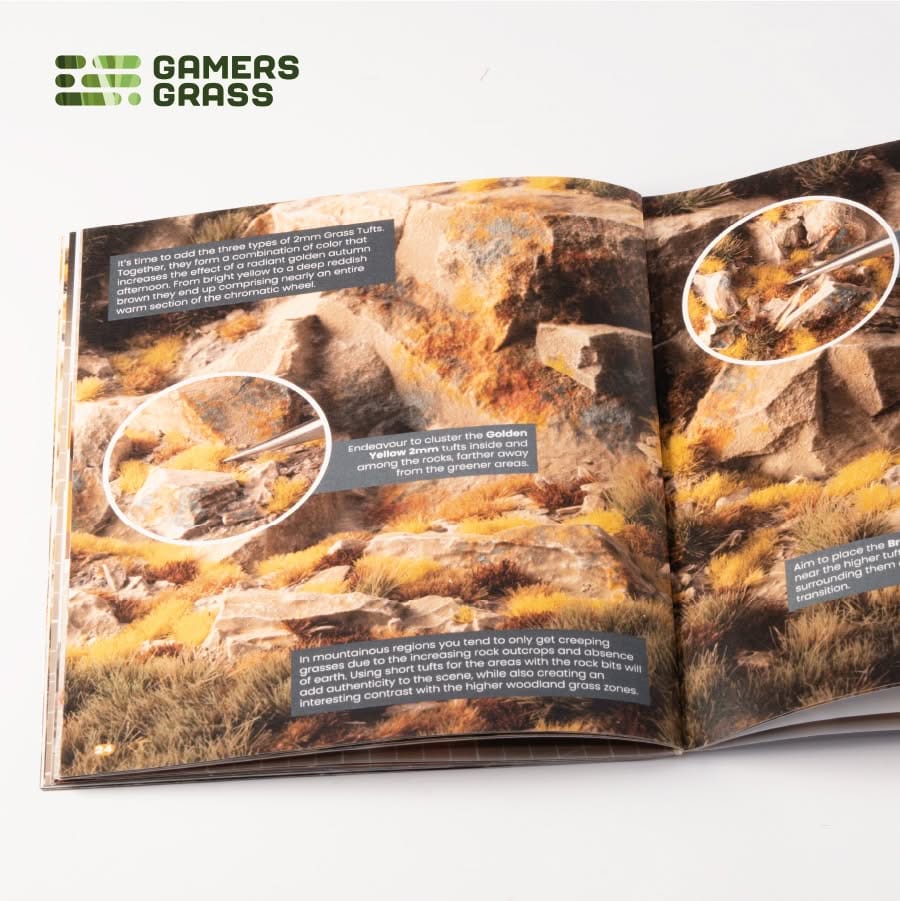 Gamer's Grass Basing Box -  Golden Autumn Glade - Image 6