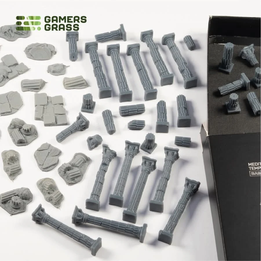 Gamer's Grass Basing Box -  Mediterranean Temple - Image 5