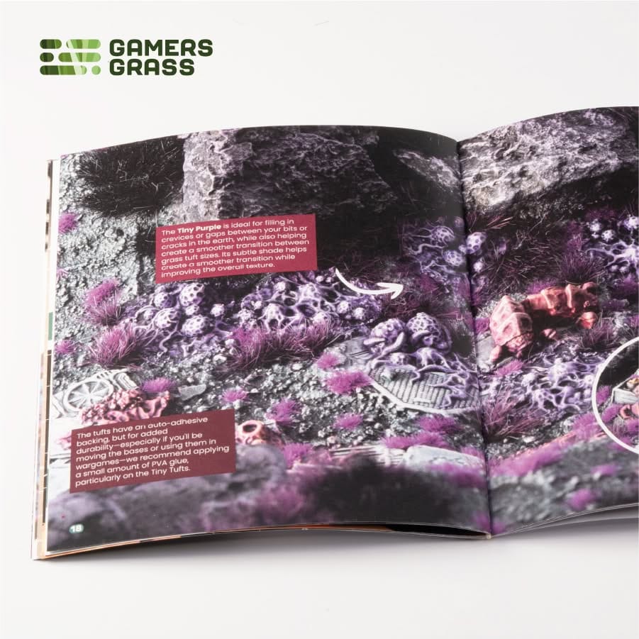 Gamer's Grass Basing Box -  Purple Swarm - Image 6