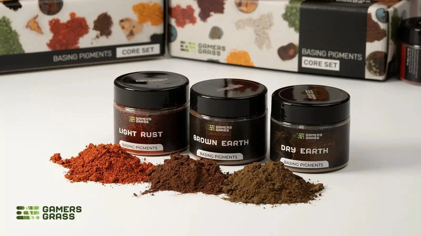 Gamer's Grass Basing Pigments Core Set - Image 3