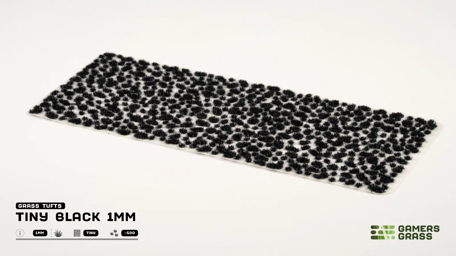 Gamer's Grass Tiny Tufts - Black 1mm - Image 2