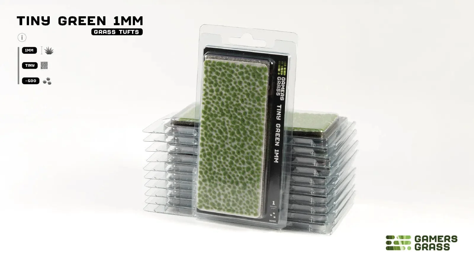 Gamer's Grass Tiny Tufts- Green 1mm