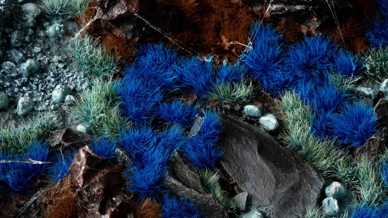 Gamer's Grass Tufts - Alien Blue 6mm - Image 3