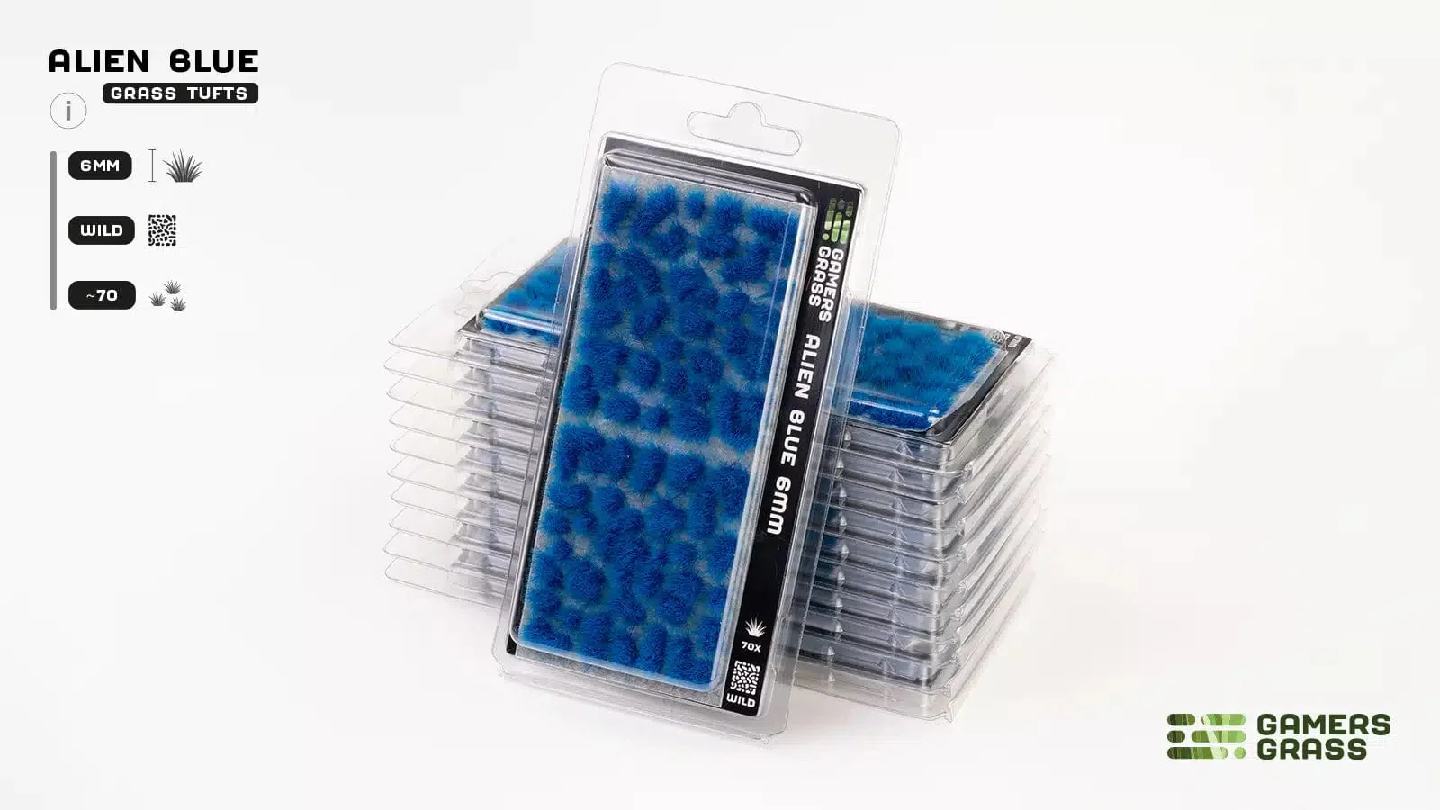Gamer's Grass Tufts - Alien Blue 6mm - Image 5