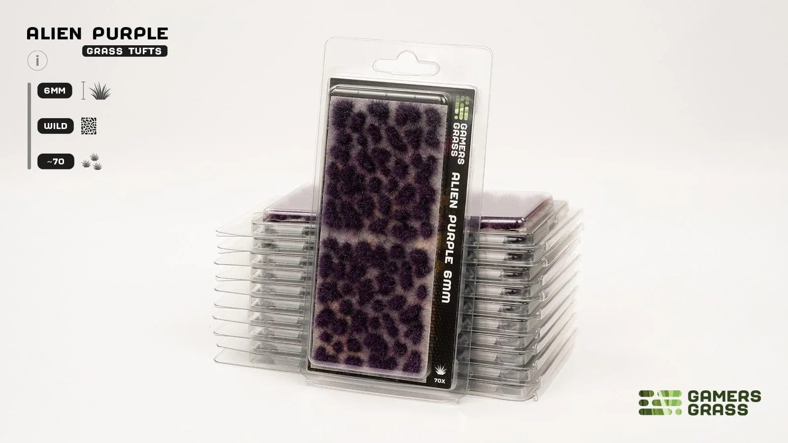 Gamer's Grass Tufts Alien Purple 6mm - Image 3