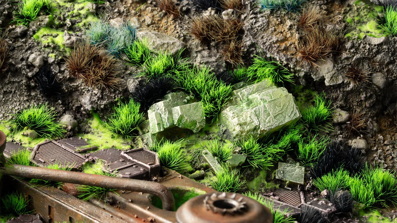 Gamer's Grass Tufts - Alien Toxic 6mm - Image 2