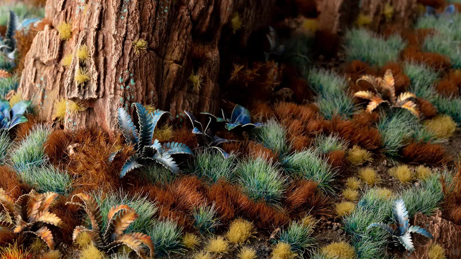 Gamer's Grass Tufts - Alien Turquoise 6mm - Image 4