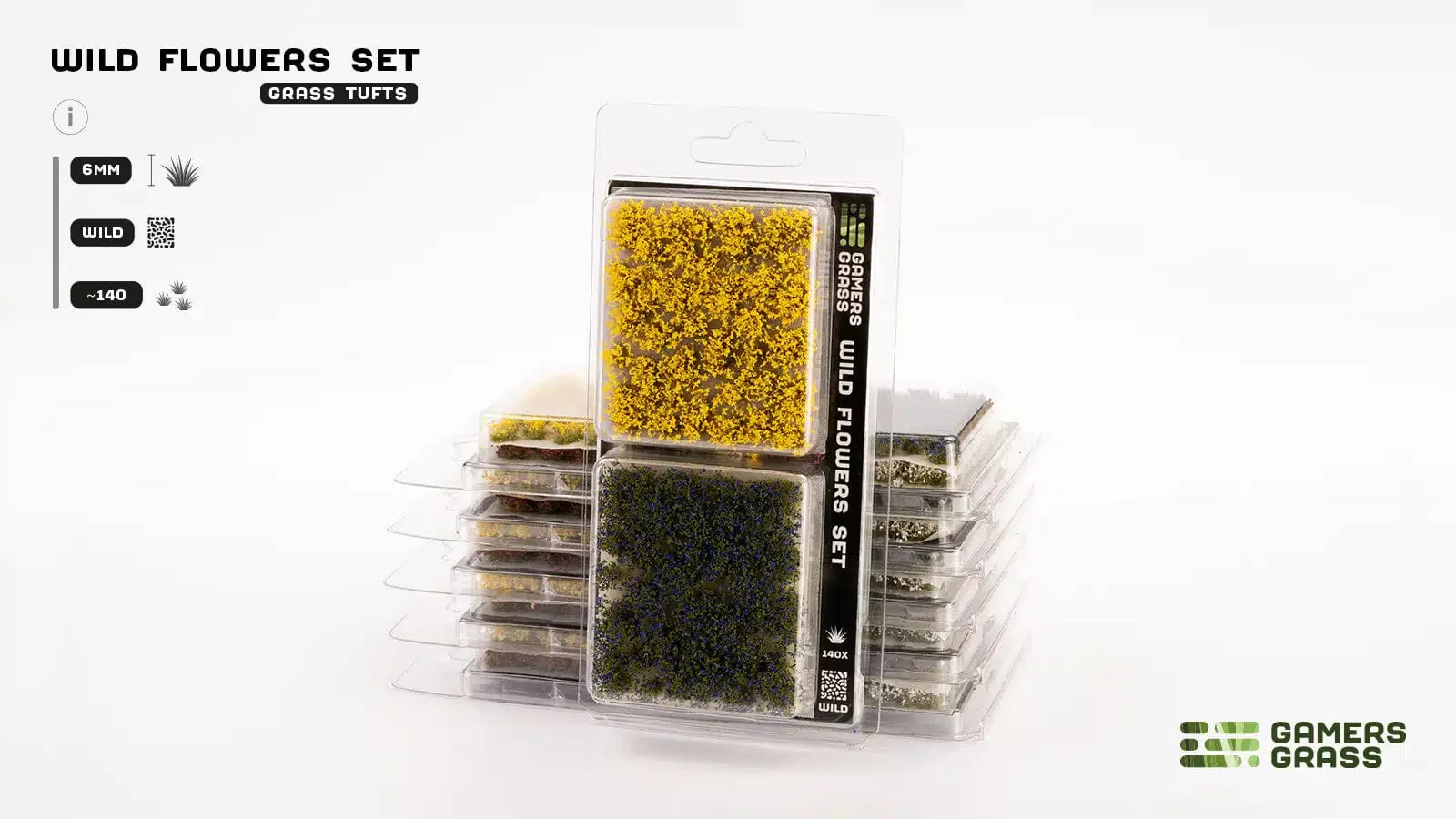 Gamer's Grass Tufts - Wild Flowers Set - Image 3