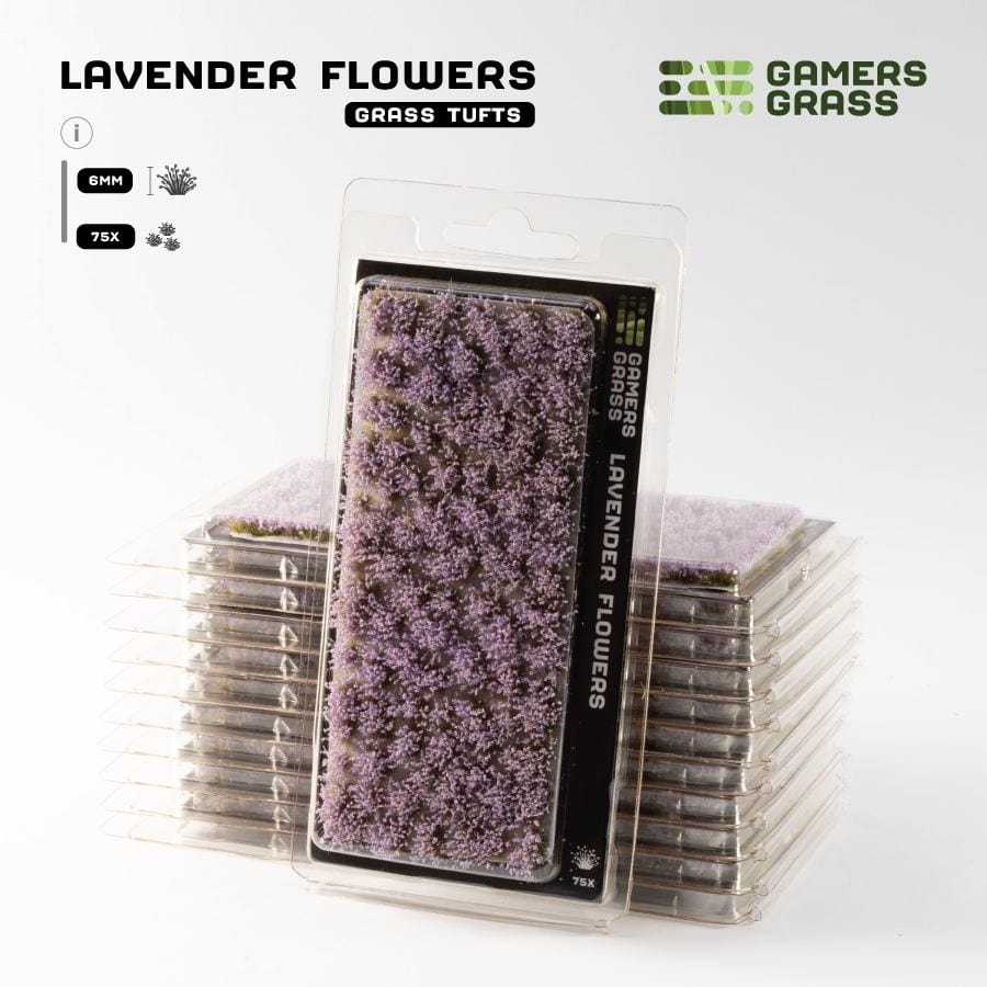 Gamer's Grass Tufts -  Lavender Flowers - Image 2