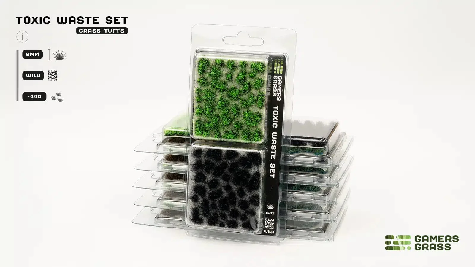 Gamer's Grass Tufts Toxic Waste Tuft Set - Image 3