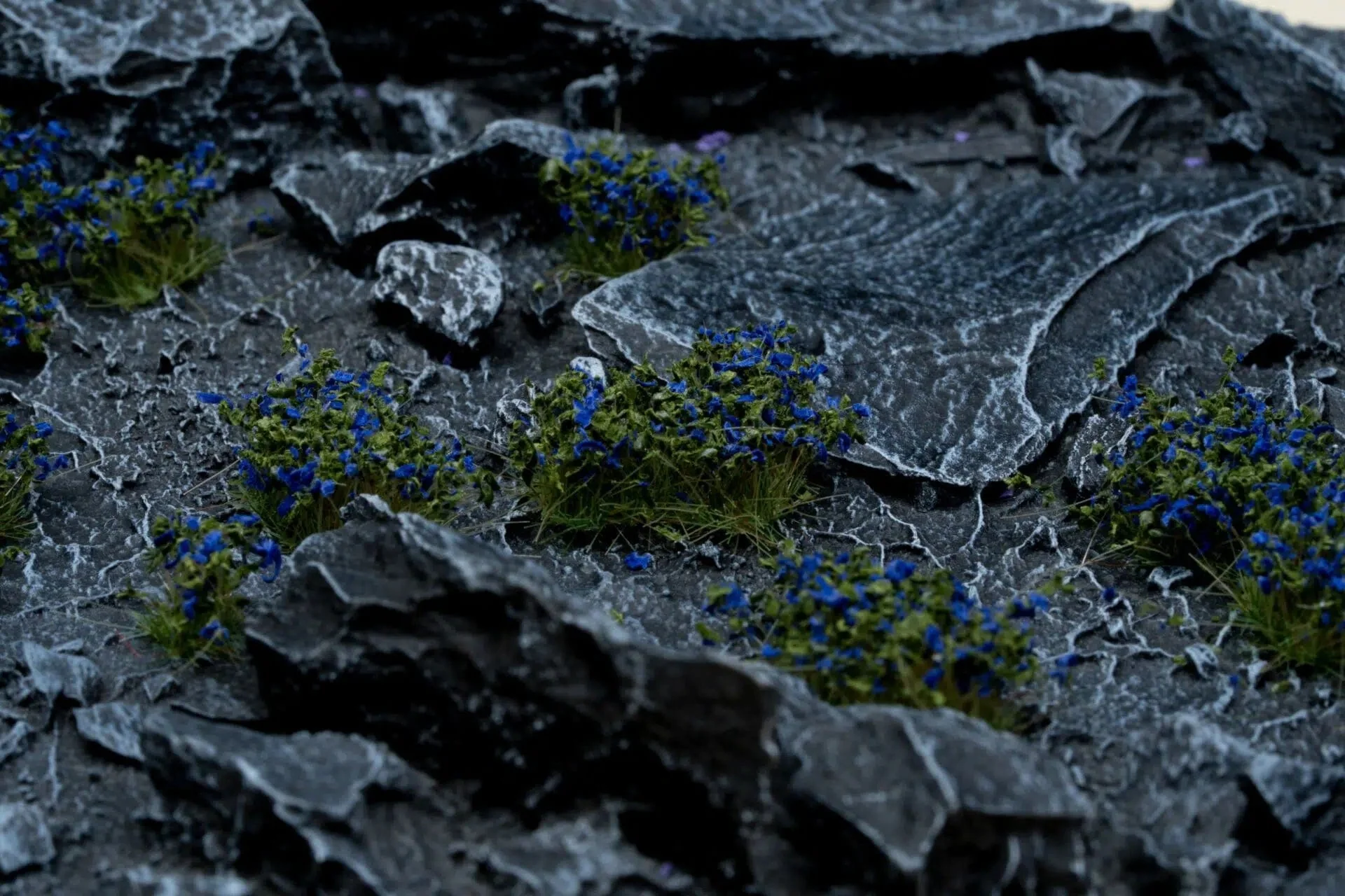 Gamer's Grass Tufts - Wild Blue Flowers - Image 2