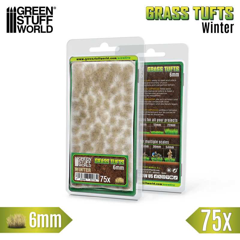 GSW Grass Tufts 6mm - Winter - Image 2