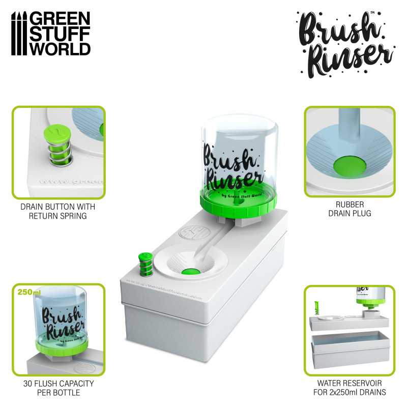 GSW Brush Rinser - Green - Image 3