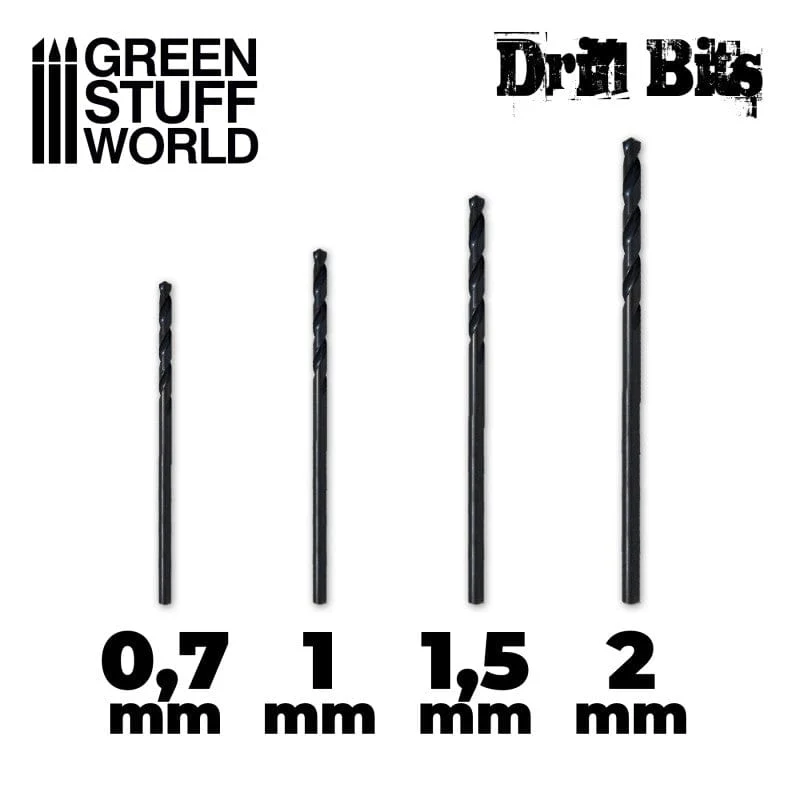 GSW Drill Bits x5 - 1mm - Image 2