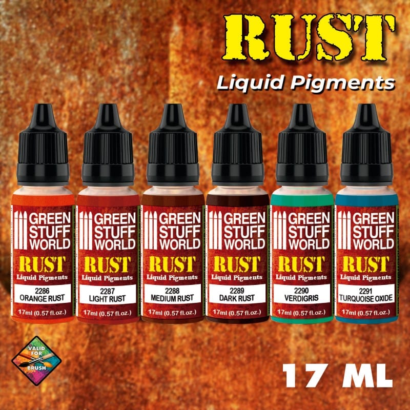 GSW Liquid Pigments Set Rust - Image 2