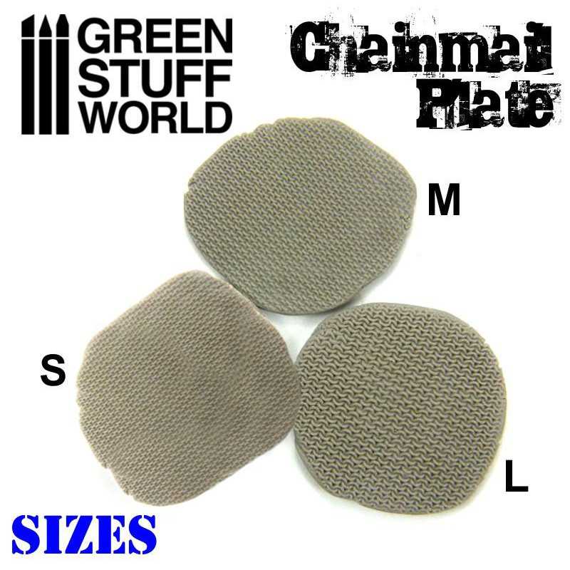 GSW Texture Plates - Chainmail Small 1mm - Image 2
