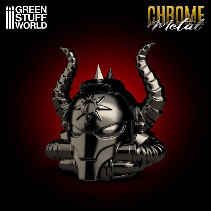 GSW Chrome Metal Paint - Black Chrome 17ml - Image 2