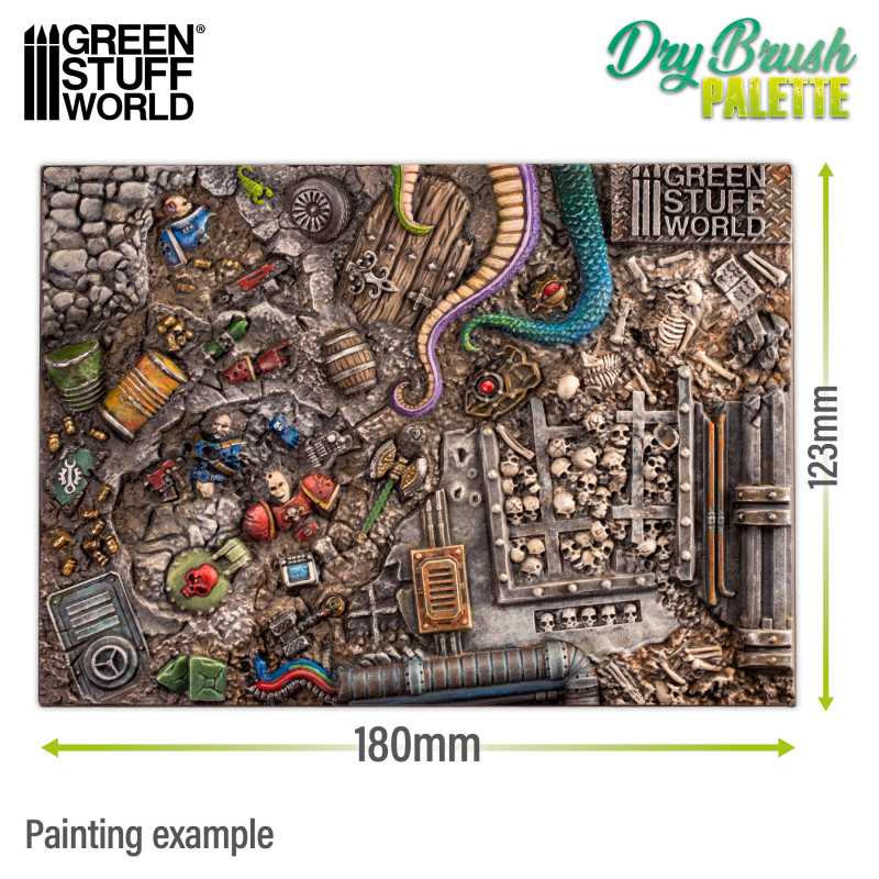 GSW Dry Brush Texture Palette - Image 2