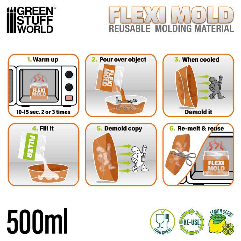 GSW Fleximold Soft - Reusable Molding 500ml - Image 2