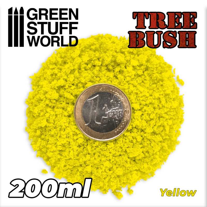 GSW Flocking - Tree Bushes - Yellow - 200ml - Image 2