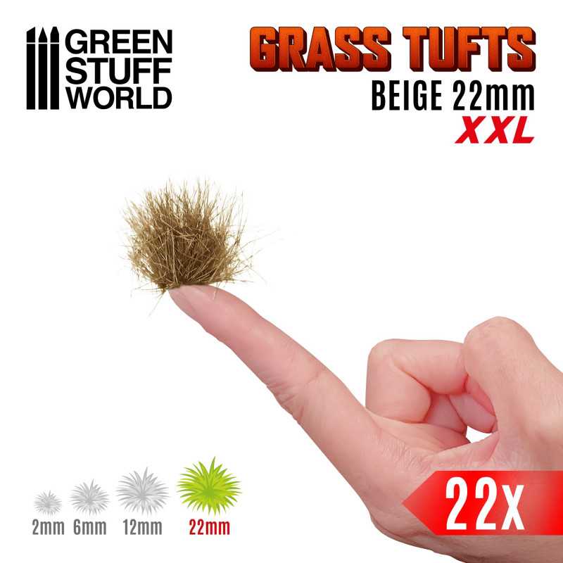 GSW Grass Tufts XXL 22mm - Beige - Image 2