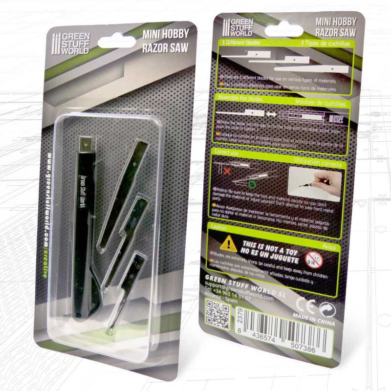 GSW Hobby Mini Razor Saw - Image 2