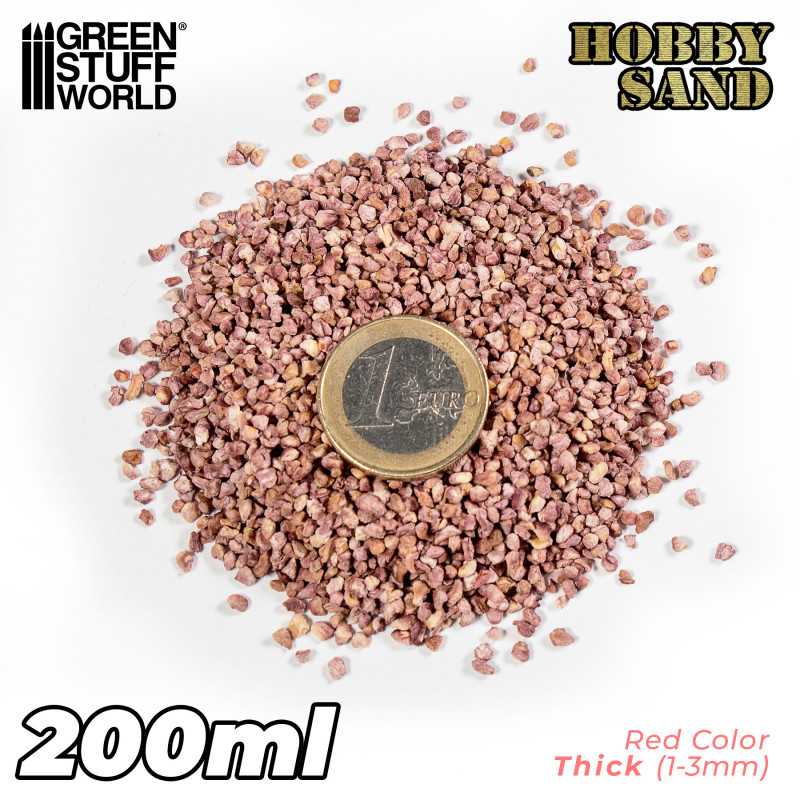 GSW Hobby Sand - Thick Red - 200ml - Image 2