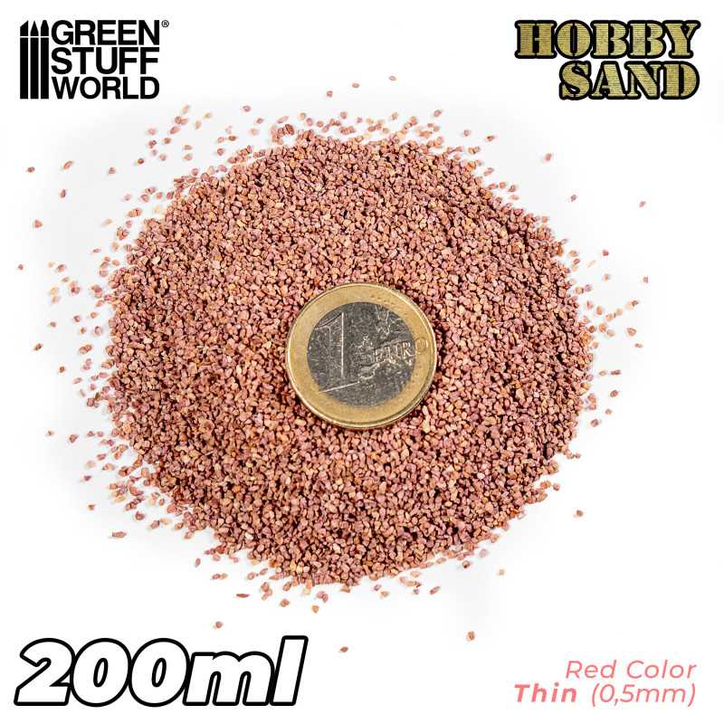 GSW Hobby Sand - Thin Red - 200ml - Image 2