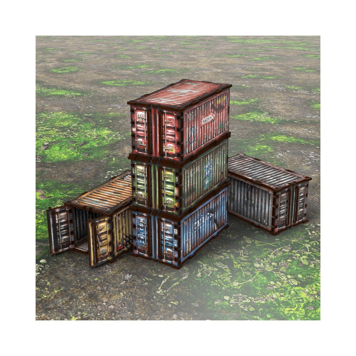 GSW MDF Diorama kit - Pre-painted WTC container - Image 2