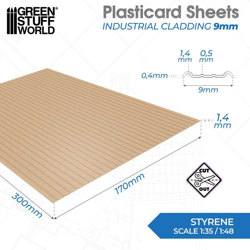 GSW Plasticard - Industrial Cladding 9mm - Image 2