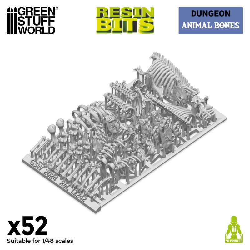 GSW Resin Basing Set - Animal Bones 1:48 - Image 2