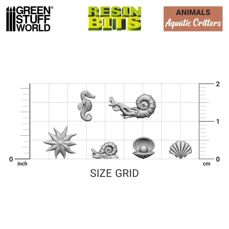 GSW Resin Basing Set - Aquatic Critters - Image 2