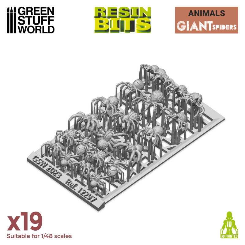 GSW Resin Basing Set - Big Spiders - Image 2