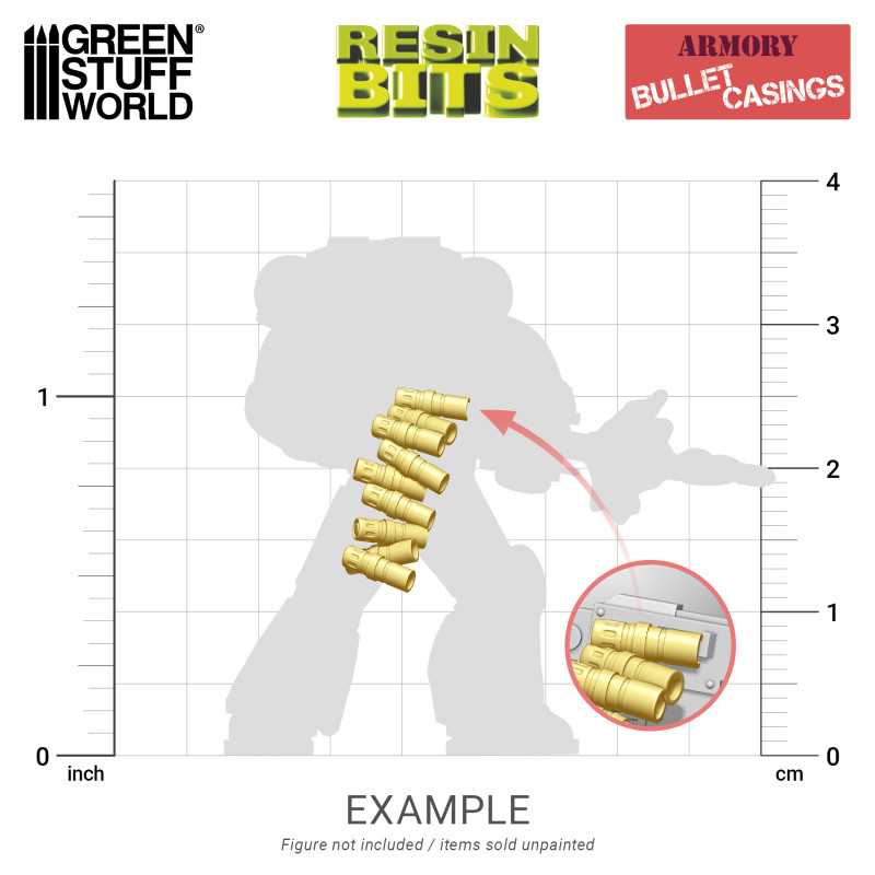 GSW Resin Basing Set - Bullet Casings - Image 4