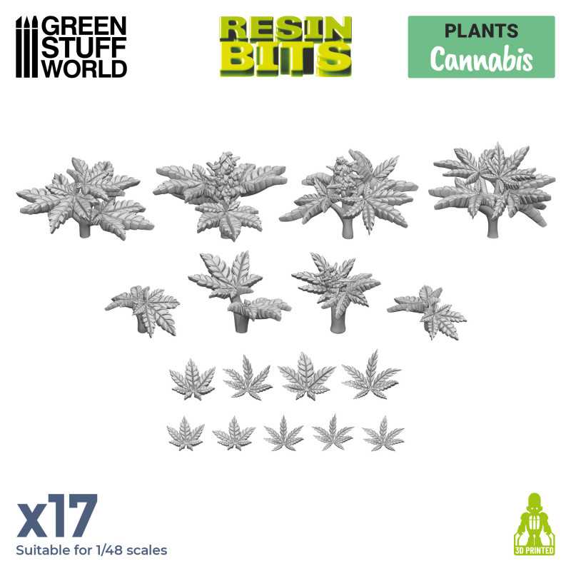 GSW Resin Basing Set - Cannabis - Image 2