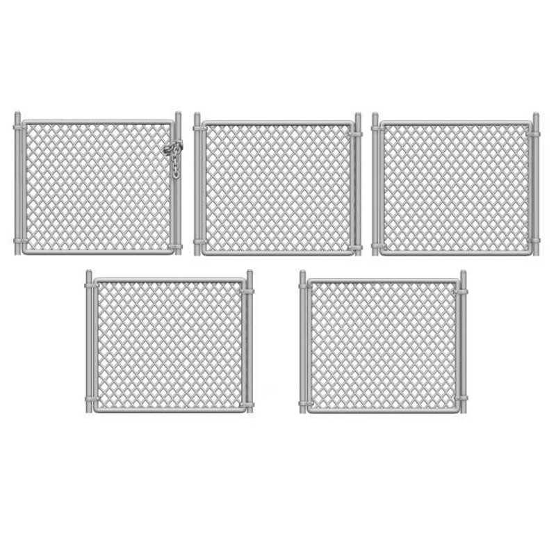 GSW Resin Basing Set - Chain Link Fences 50mm - Image 3